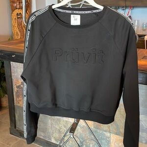 Pruvit cropped black SZ Med not faded